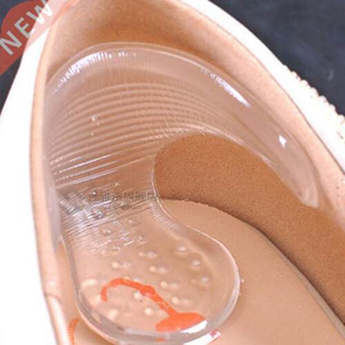 1 Pair New Silicone Back Heel Liner T-shape anti-friction Ge