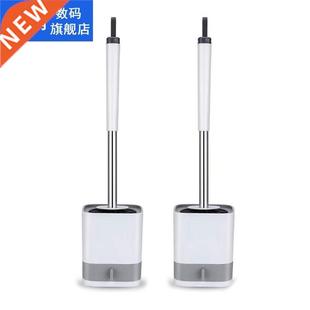2 Pcs Toilet Brush with Hder,Bathroom Toilet Cleaning Brus