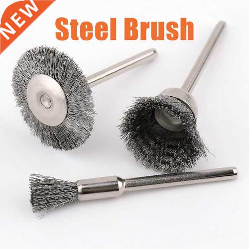 9pcs/set Steel Brush Wire Wheel Brushes Die Grinder Rotary