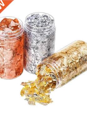 Gold Leaf Foil Flakes For Resin Casting Molding Gilding