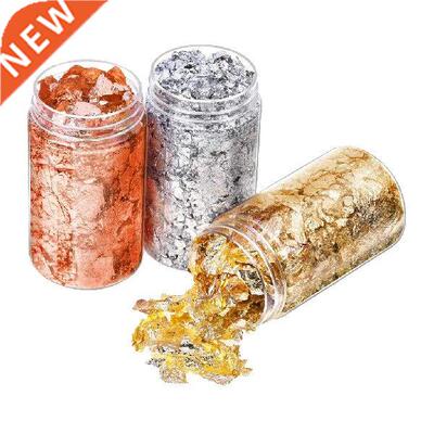 Gold Leaf Foil Flakes For Resin Casting Molding Gilding