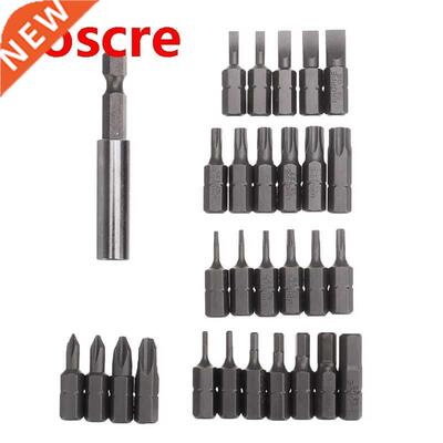 BROPPE 29Pcs S2 Screwdriver Bit Set Phillips Slotted Torx He