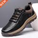 Men Leather safety Fashion Casual Autumn Brogue New Shoes