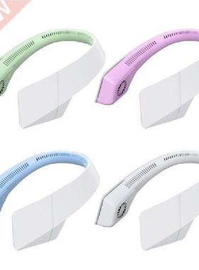Wearable Fan Leafless Rechargeable Headphone Design USB