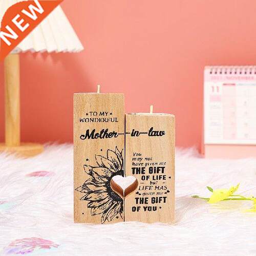 Candle Holder Creative Two-in-one Het-shaped Design
