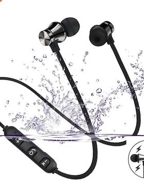 Magnetic Wireless Bluetooth Earphone ereo Sports Waterproo