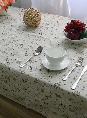 Table Cloth Cotton Linen Tablecloth Rectangular Tablecloths