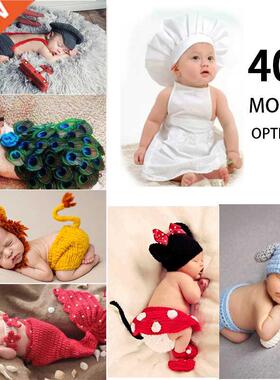Crothet Newborn Photography Props Knitted Photography Access