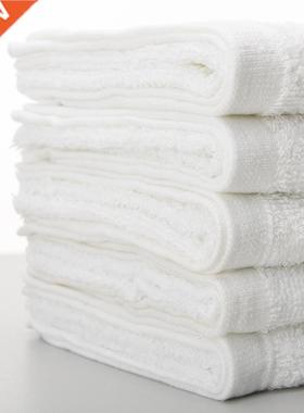 Water-absorbent Cotton Bath Beach Towels White Hotel Towel S