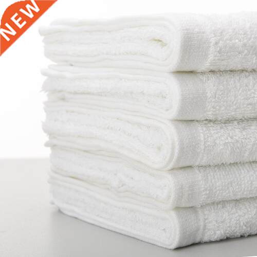 Water-absorbent Cotton Bath Beach Towels White Hotel Towel S