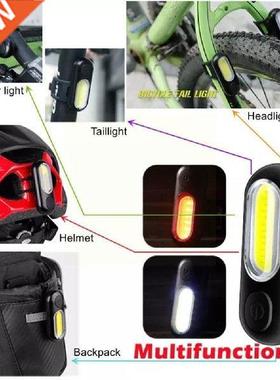 Protable Bcycle Lght USB Rechargeable Tal Lght Bke