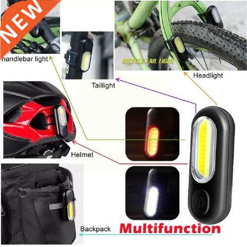 Protable Bcycle Lght USB Rechargeable Tal Lght Bke