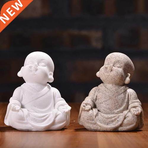 Aquarium Decoration Resin Buddha Figurine Fish Tank