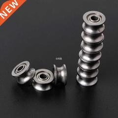 10 Pcs U624ZZ 1.8mm U Groove Guide Pulley Sealed Rail Ball B