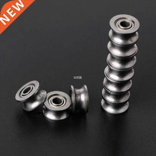 10 Pcs U624ZZ 1.8mm U Groove Guide Pulley Sealed Rail Ball B