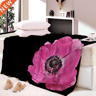 Blanket Yellow Flower Fleece Girls Golden Boys Rose for