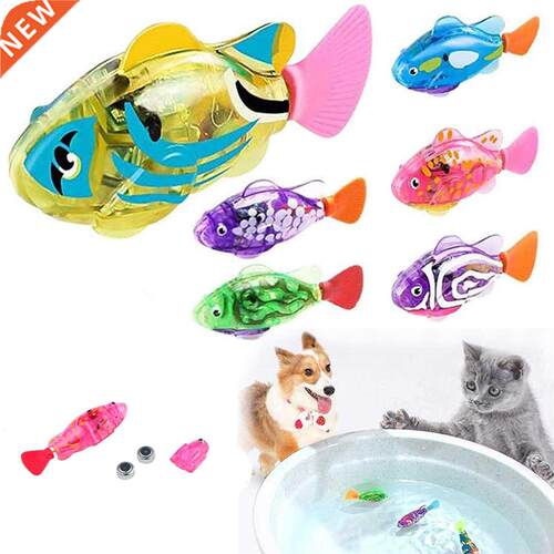 Cat Interactive Electric Fish Toy Water Cat Toy for Indoor P
