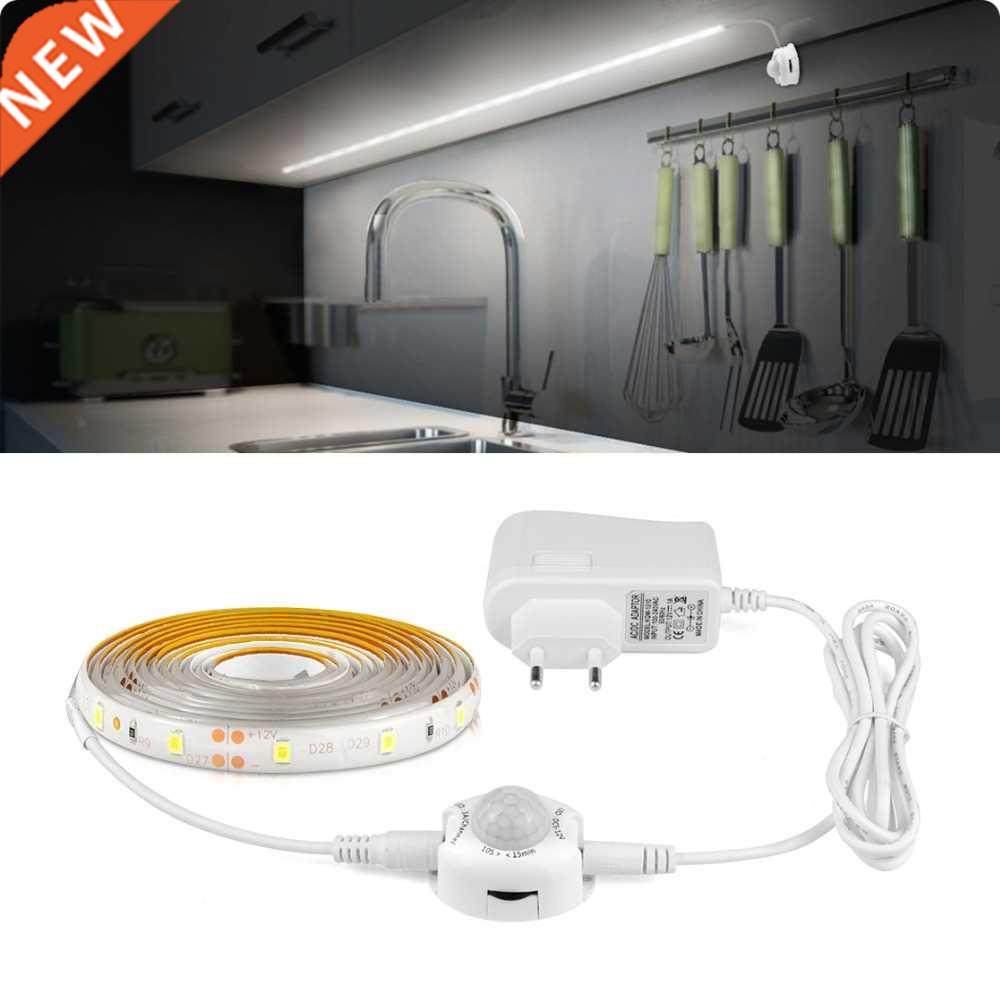 Wireless PIR Motion Sensor LED rip light 12V Auto on/off S