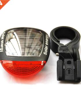 Bike Solar Energy Light Rechargeable LED Seatpost Lamp Bicyc