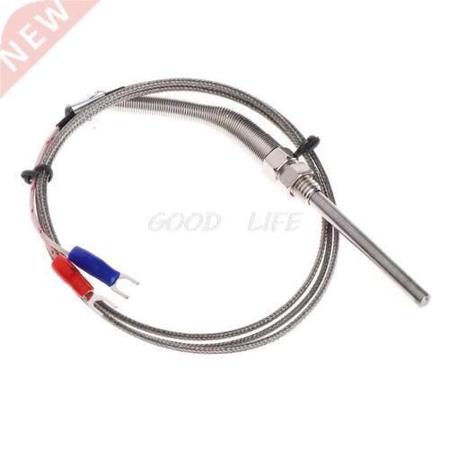 1M K-Type Thermocouple Probe 5mm x 50mm 2Wire M8 Thread 3.3F