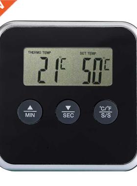 LCD Cooking Remote Proe Meat Oven Q Food Gauge Timer Cook