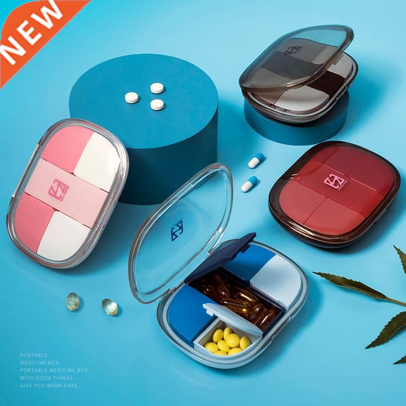 Portable 7 Day Pill Box Travel Mini Portable Medicine Case