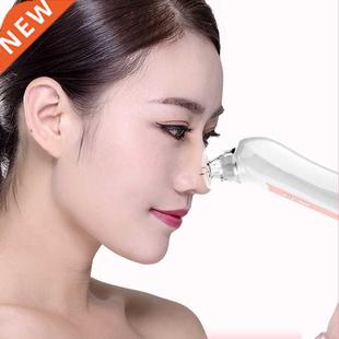 USB Rechargeable Visual Blackhead Remover Facial Pores Black