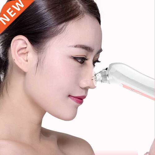 USB Rechargeable Visual Blackhead Remover Facial Pores Black