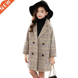 Winter Coat For Girls Thick Woolen Jacket For Girls Fashion