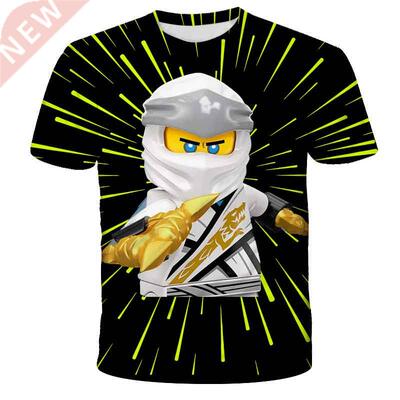 D Boys T-shirts Summer Kids NInjago Shirts T Shirts Cartoon