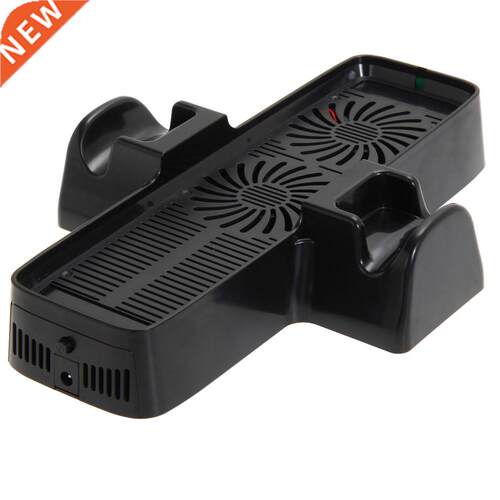 Game Console Cooler with Dual Holding Dock Gamepad Cooling F
