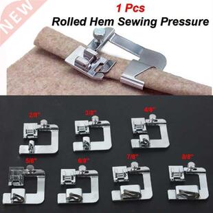 7 Sizes Rolled Hem Pressure Foot Sewing Machine accessories