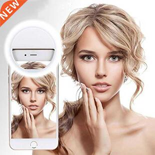 LED Mobile Phone Selfie Light Clip-On Lmp Portble USB Chr