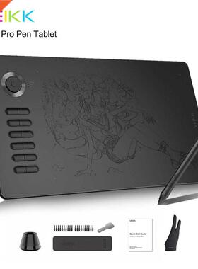 VEIKK A15 Pro Digital Drawing Tablet of 10 x 6 inch graphic