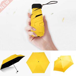 Lightweight Pocket Mini Umbrella Rain Women Windproof