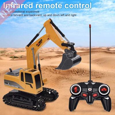 RC Trucks Mini Remote Control Bulldozer 1:24 Alloy Plastic E