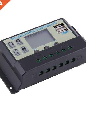 200 12V/24V LCD Chrge Controller with Regultor Timer for