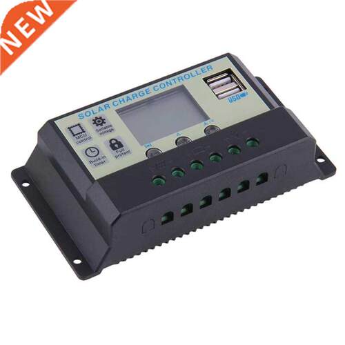 200 12V/24V LCD Chrge Controller with Regultor Timer for