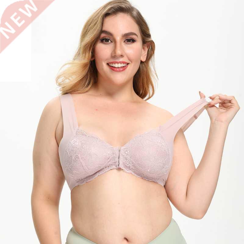 Dropshipping Plus Size Bras For Women Push Up Front Closure