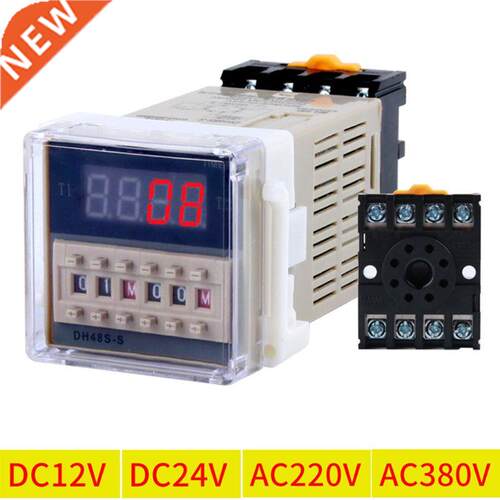 AC/DC 12v-380v DH48S-S Programmable Time Relay Cycle control