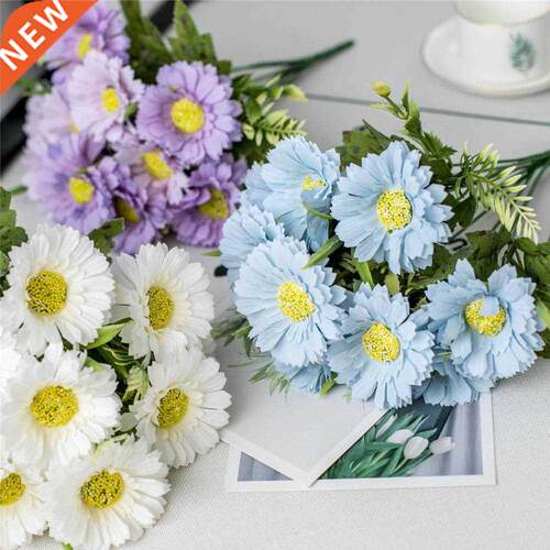 New Arrival 10 Heads/Bouquet Silk Artificial Sun Flower