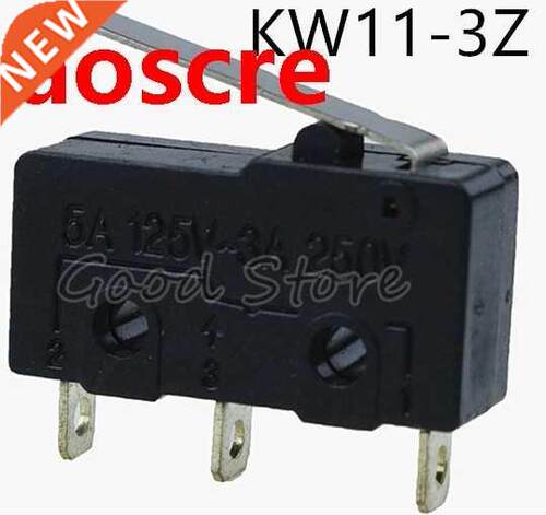 2pcs 250V 5A 3 Pin Tact Switch Sensitive Microswitch Micro S