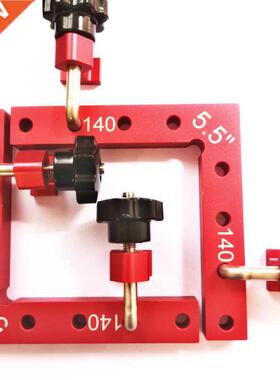 140mm Aluminium Alloy Corner Clamps Collar L Shape 90 Degree