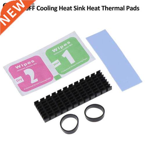 1Set For M.2 NGFF NVMe 2280 PCIE SSD Aluminum Cooling Heat S