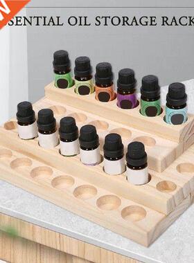 11/30/49 Slots Essentil Oil Disply Stnds Wood Cosmetic