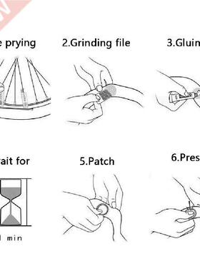 1 Bag DUUTI TL-33 Rubber Puncture Patch Portable Flexible