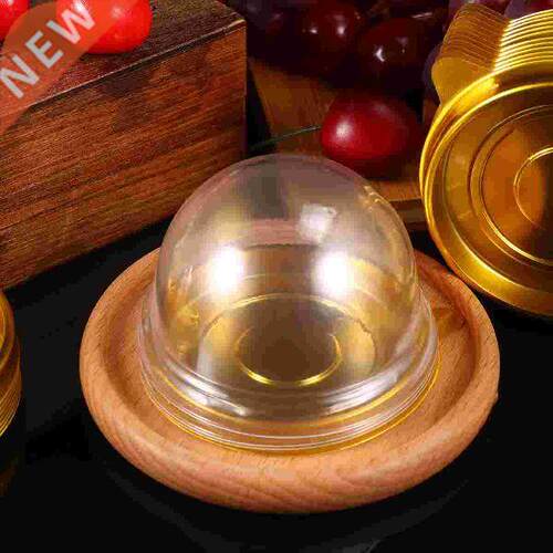 50pcs Packing Box Egg-Yolk Puff Chic Plastic Mooncake Dome