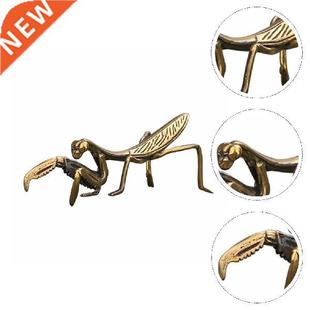 Figurine Brass Statue Insect Grasshopper Decor Ornament