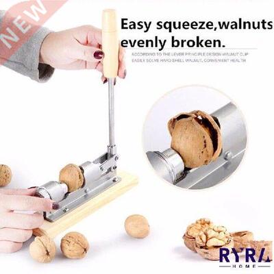 Portable Stainless Steel Nut Cracker Mechanical Sheller