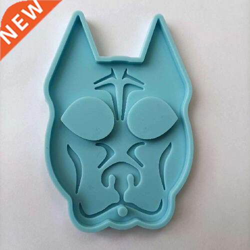 Super glossy pointed ear mold resin keychain defense